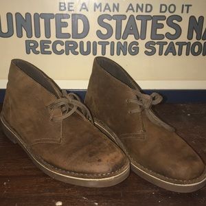 Women’s Dark Brown Clark Desert Boot
